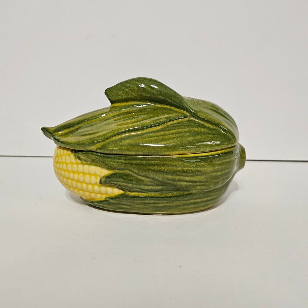 Shawnee Corn King 73 Small Individual Casserole with Lid Vintage - Picture 3 of 7